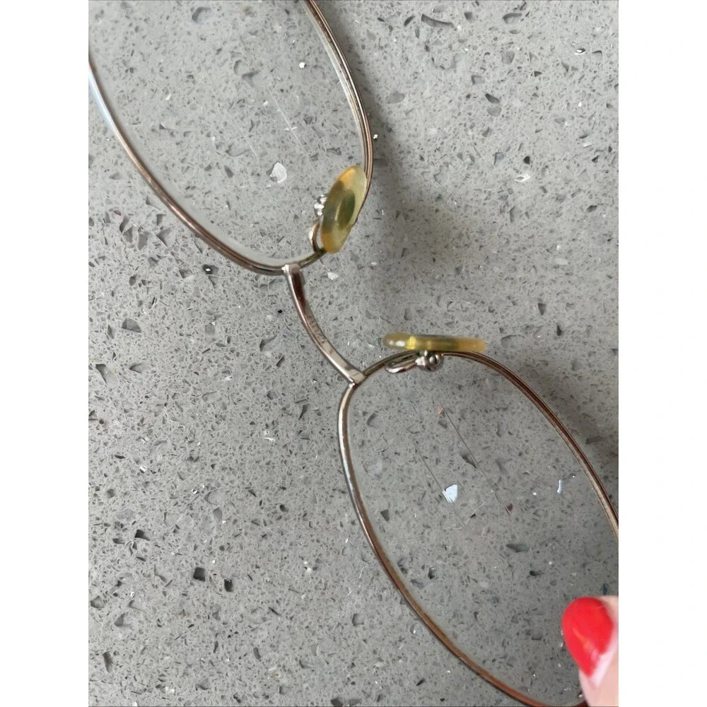 Bellissima Eyeglasses FRAMES ONLY BL 614 52-17-130 Copper full rim oval